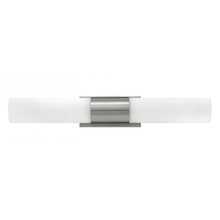 Brushed Nickel LED Bath from the Portia Collection