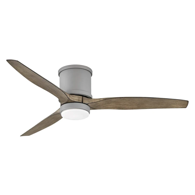 Hover Flush Mount LED 52" Indoor/Outdoor Ceiling Fan in Graphite