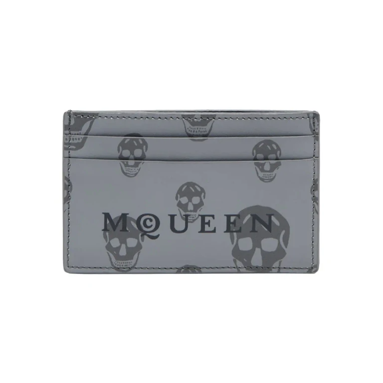 MCQUEEN Wallet Men color Grey (8361381AAWE1960)