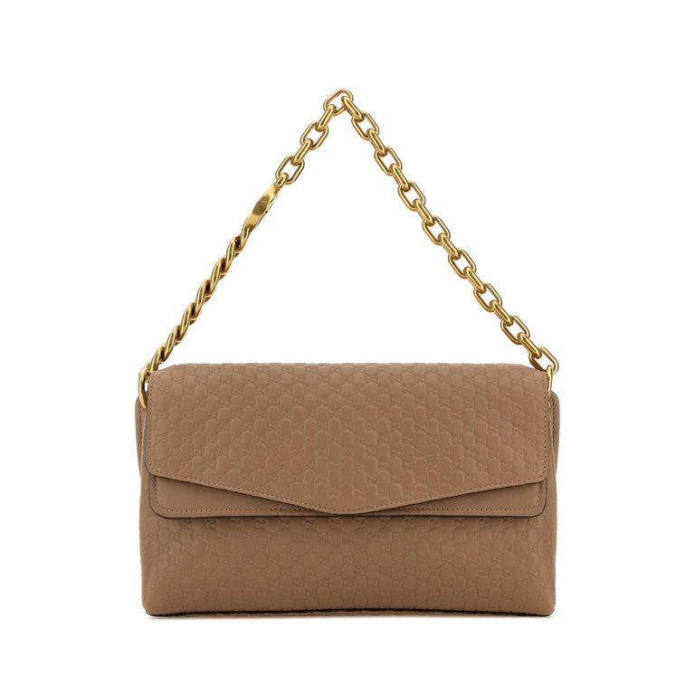 Gucci Biscuit Leather Medium Shoulder Bag Glovnattanglnt Borse A Mano - Women
