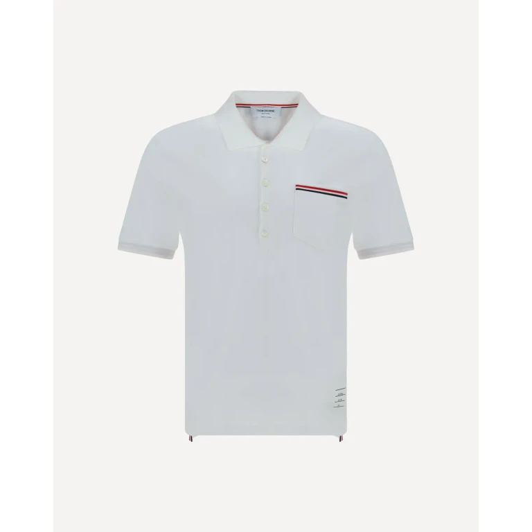 Thom Browne Kurzarm-Poloshirt für Herren