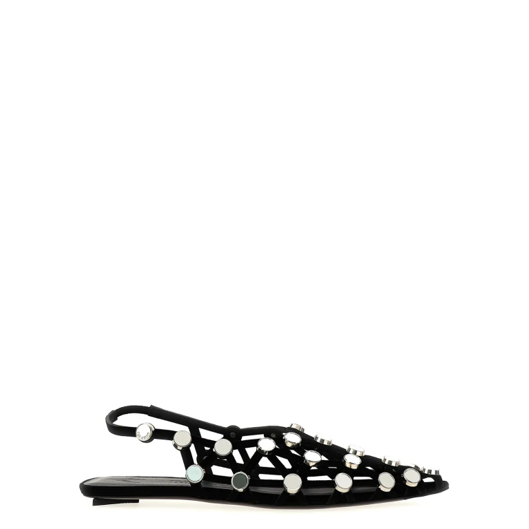 The Attico サンダル - ブラック