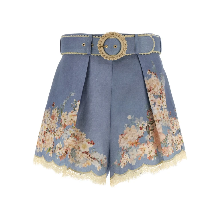 Zimmermann Korte Jurk - Blauw