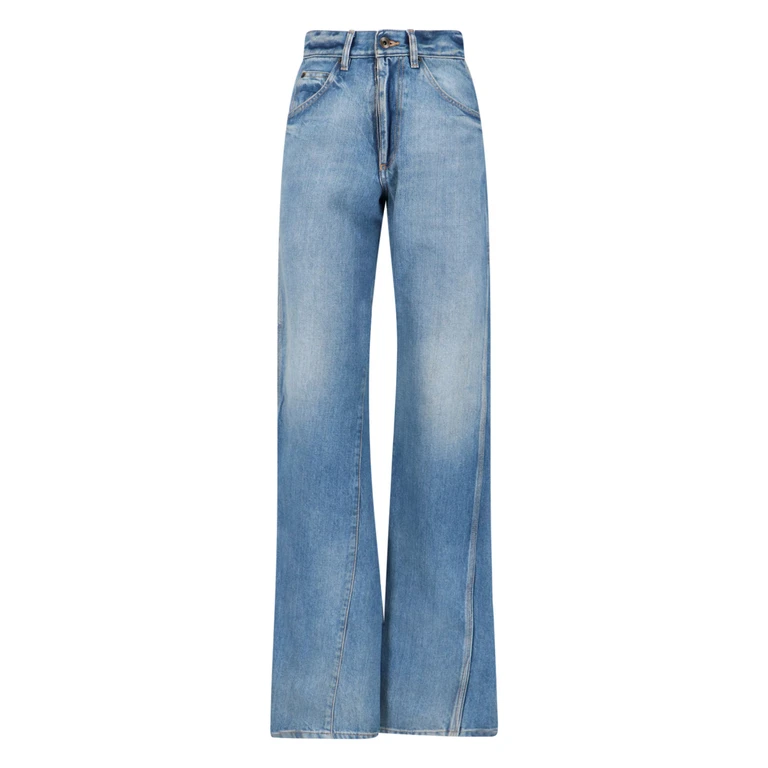 Maison Margiela Jeans Blue Cotton - Women
