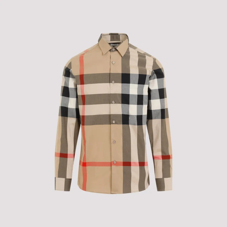 Burberry 格纹棉质衬衫