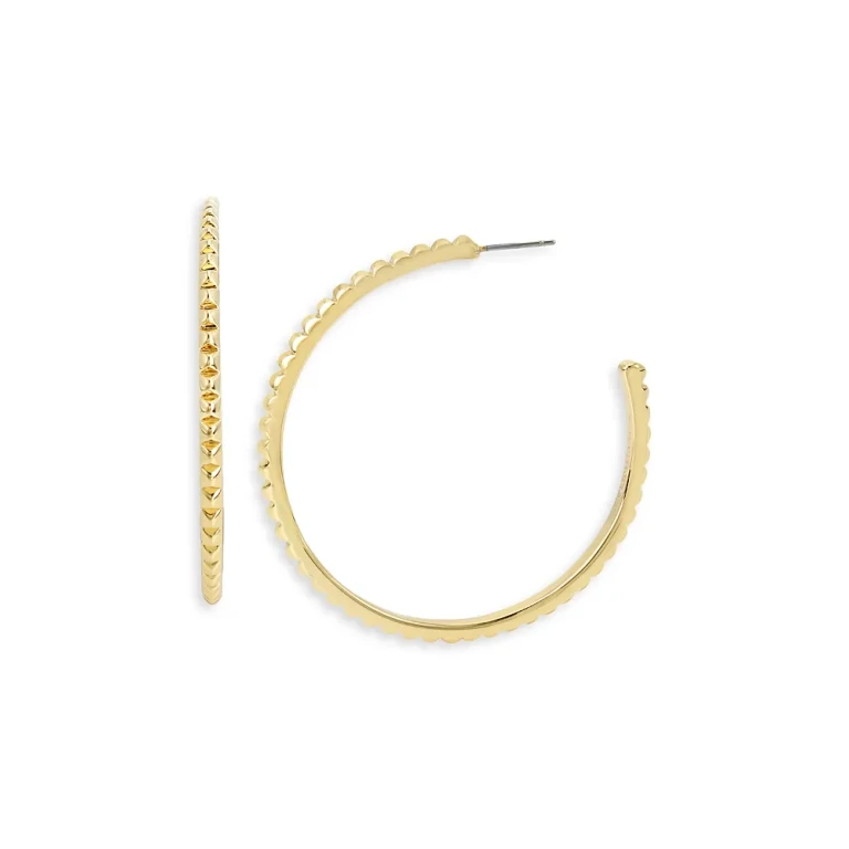 Allsaints Studded Hoop Earrings