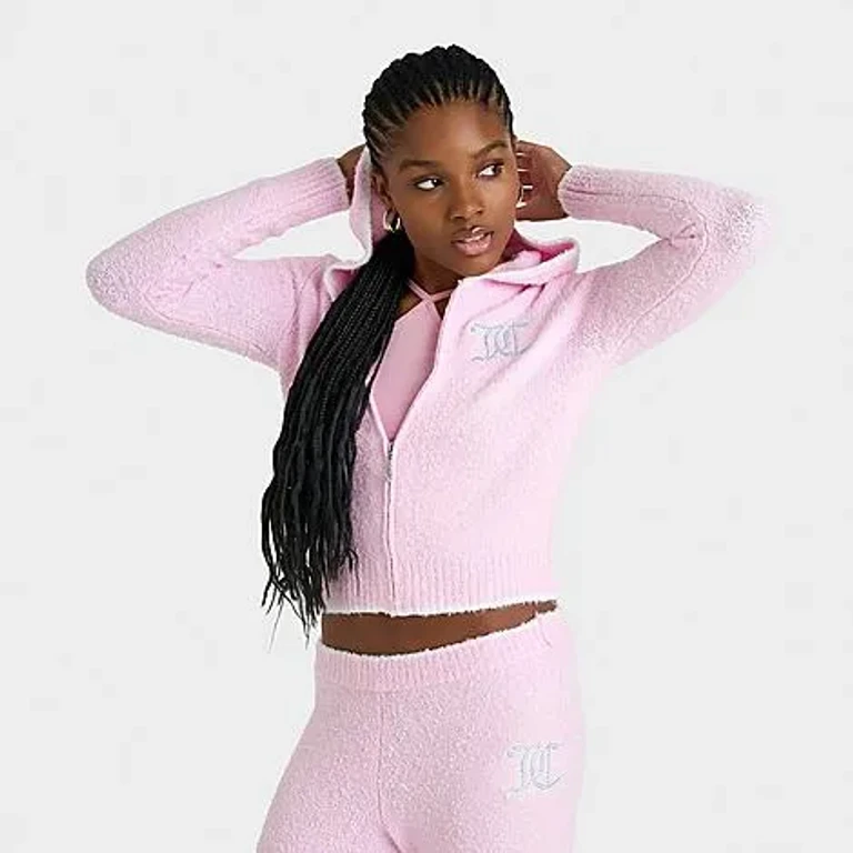 Women's Knit Full-Zip Jacket in Cherry Blossom Size: XS