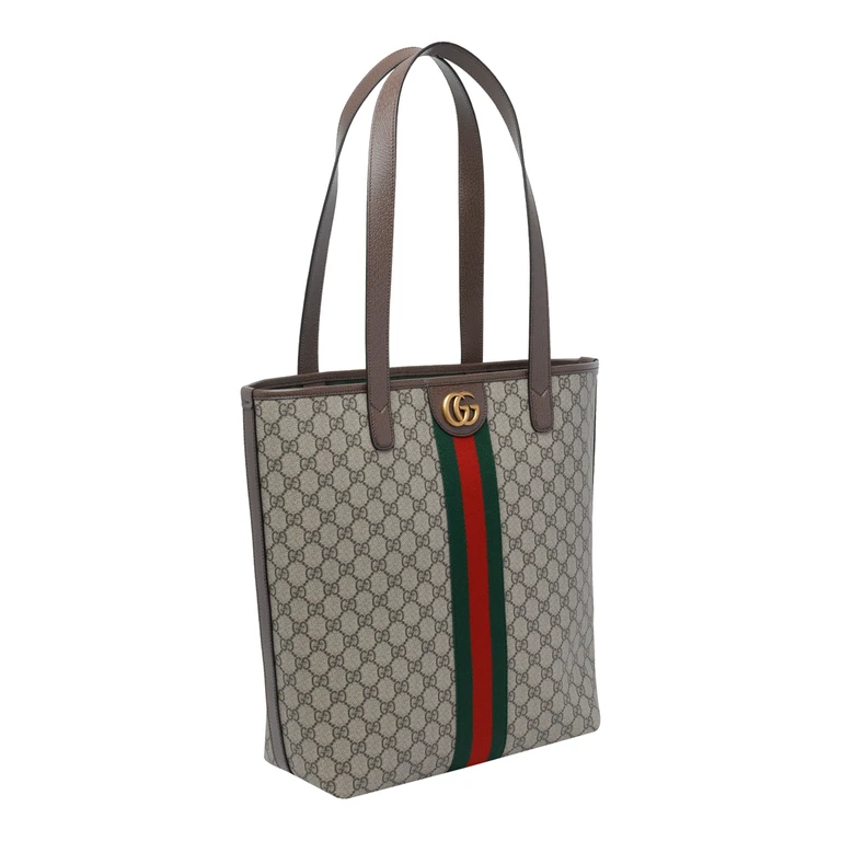 Gucci Bags Brown Coated Fabric Gg - Men