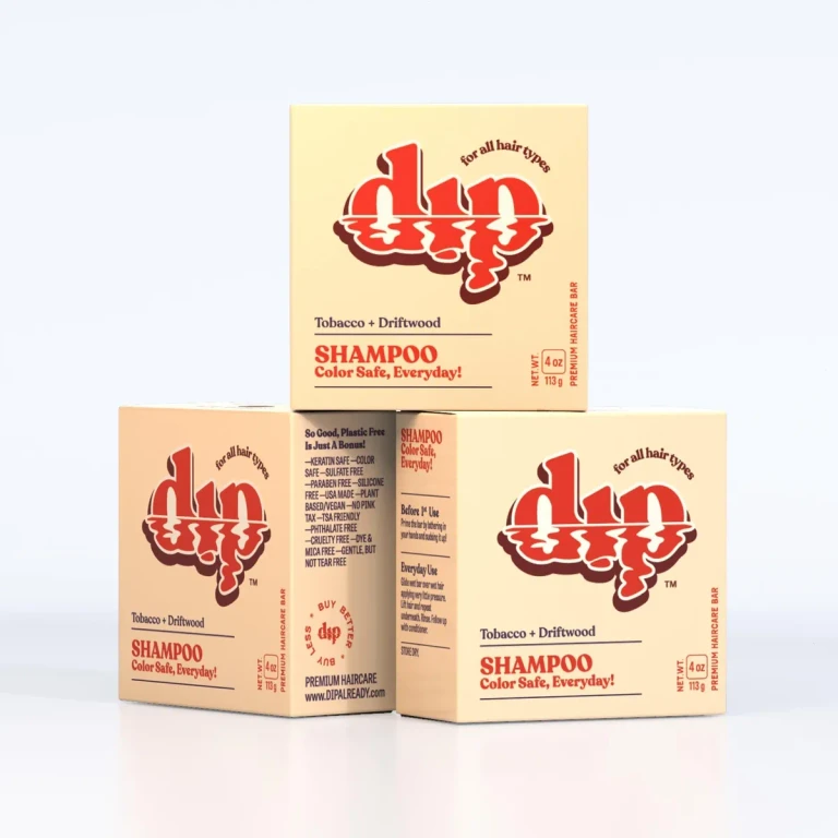 Dip Shampoo Triplet: Tobacco & Driftwood