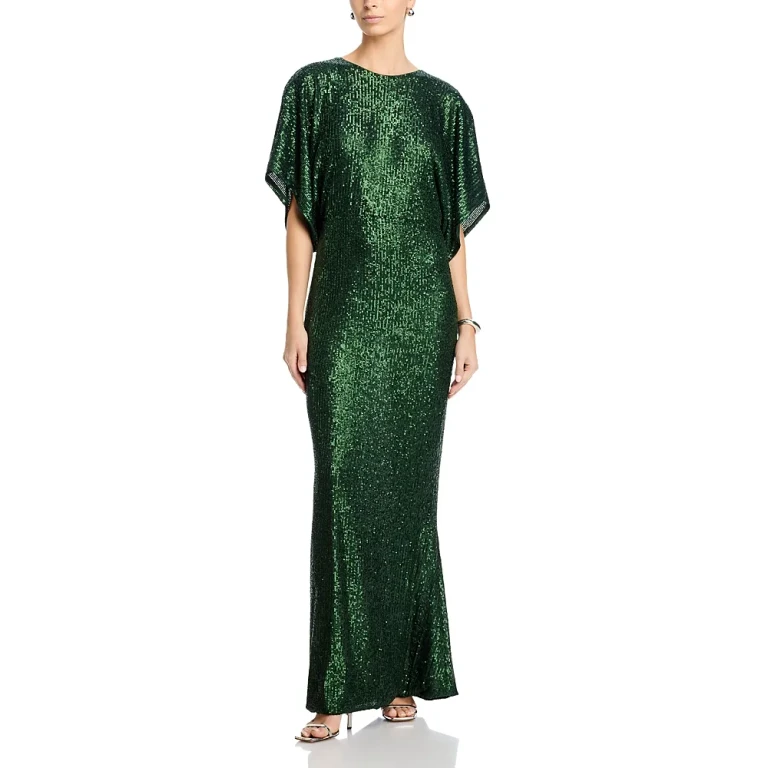 Norma Kamali Robe Au Genou - Vert
