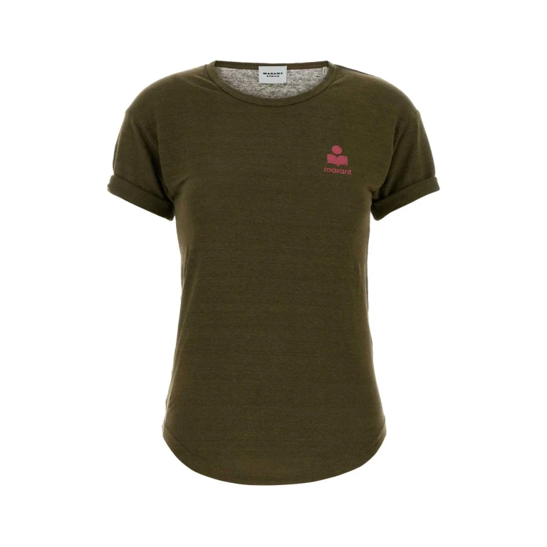 ISABEL MARANT ETOILE T-Shirt Woman color Kaki (TS0315FBA1N10E3Y5UI)