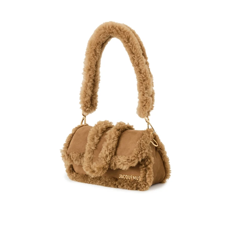 Jacquemus Le Petit Bambimou Doux Shoulder Bag Camel One Size