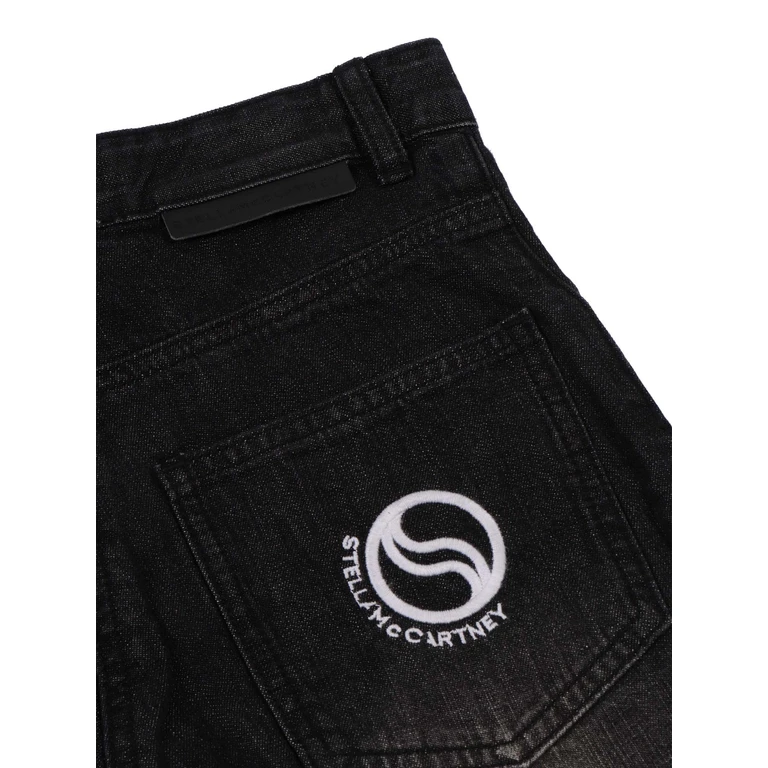 Stella McCartney SHORTS Black Cotton