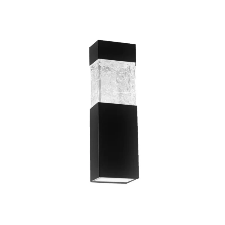 Black LED Outdoor Wall Sconce from the Monarch Collection
