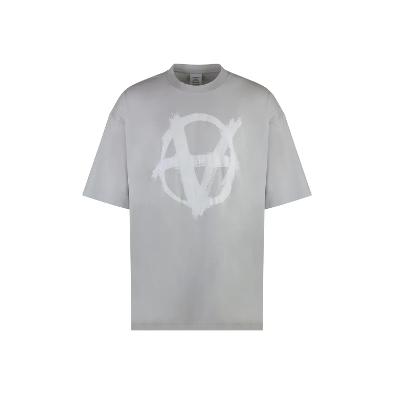 VETEMENTS Reverse Anarchy Cotton T-shirt