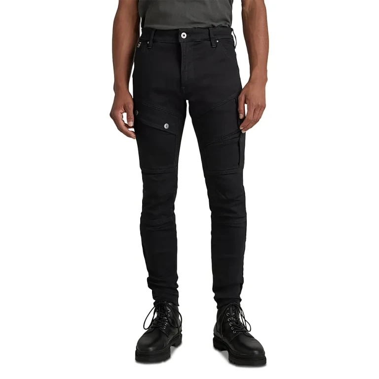 G-star Raw Airblaze 3D Skinny Fit Jeans in Pitch Black