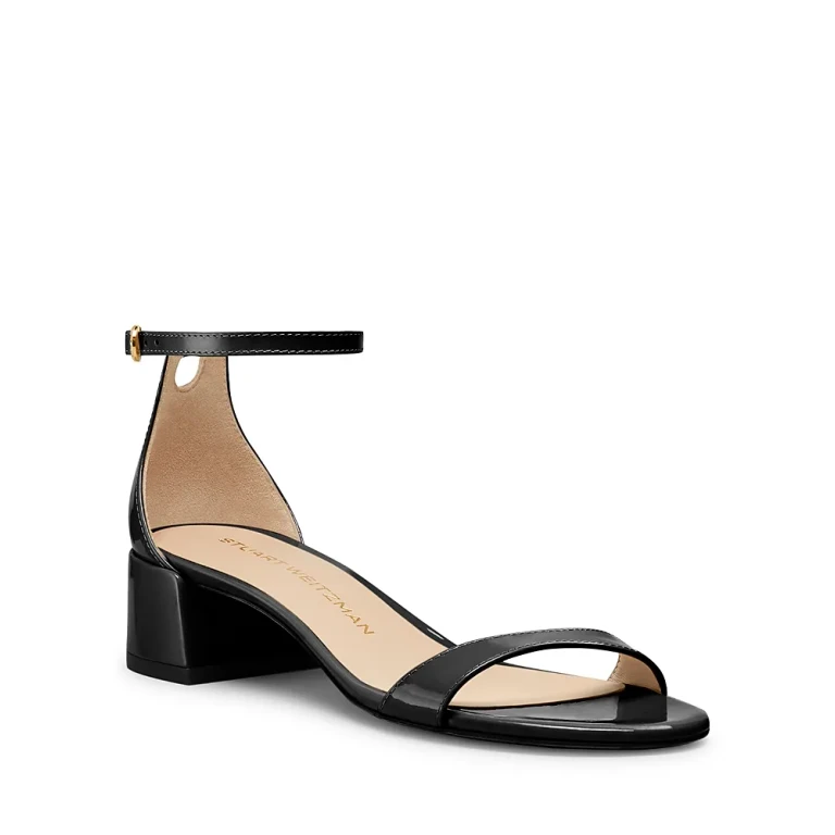 Stuart Weitzman Damen Nudist Block Heel Sandalen