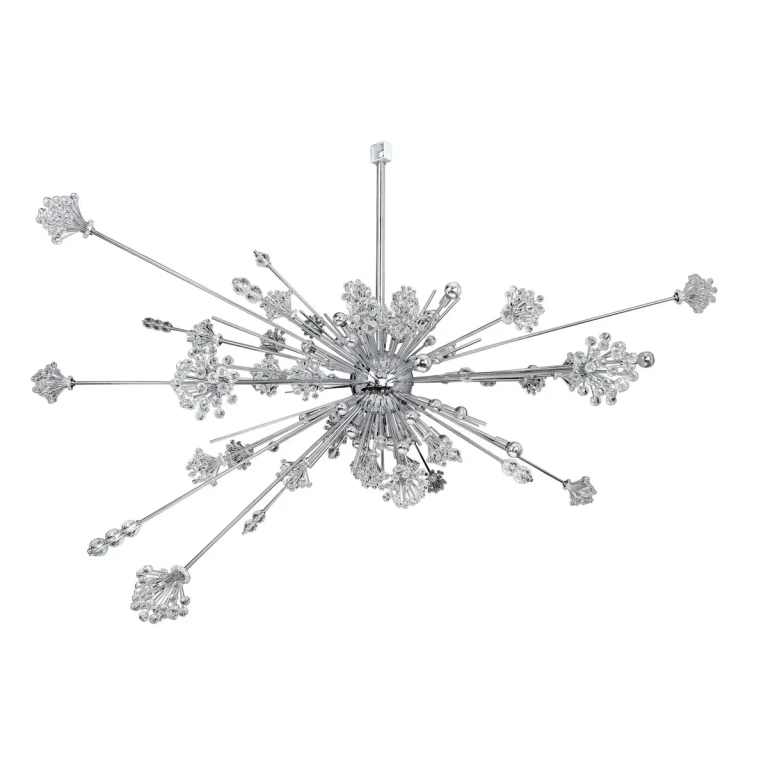 Chrome 46 Light Pendant from the Constellation Collection