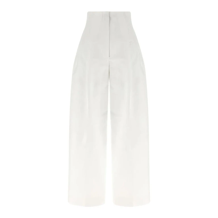 Jacquemus Pantalons Décontractés - Blanc