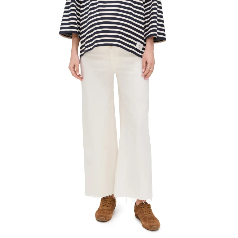 DL1961 Hepburn Wide Leg High Rise Jeans Lark 24