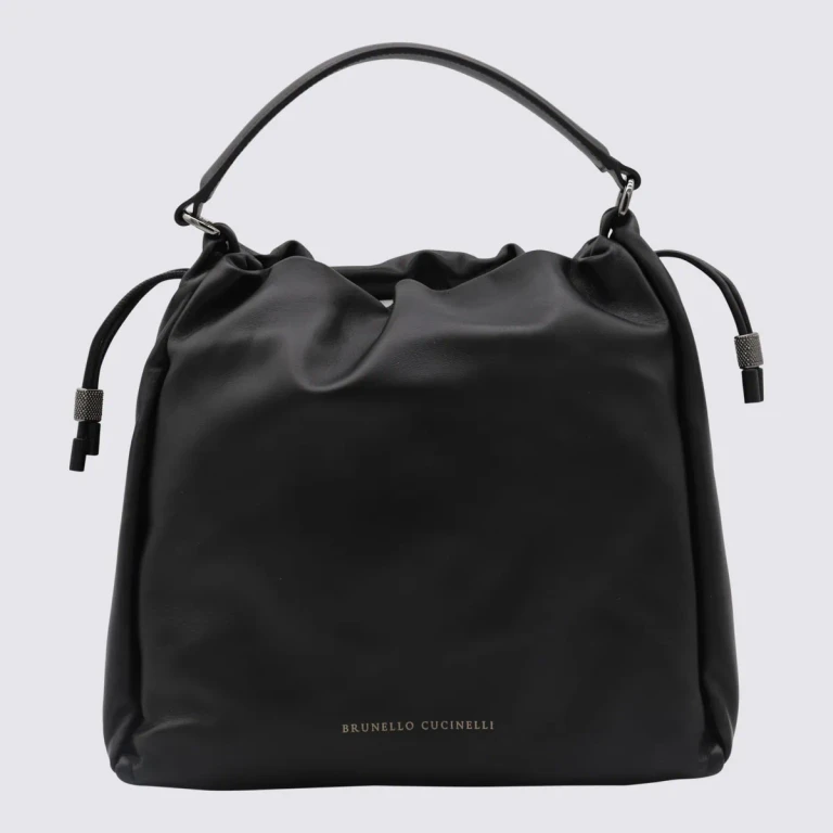 Ferragamo Black Leather Crossbody Bag