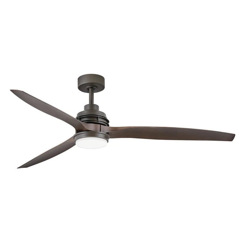 Hinkley Artiste LED 60" Indoor/Outdoor Ceiling Fan in Metallic Matte Bronze - 900160FMM-LWD