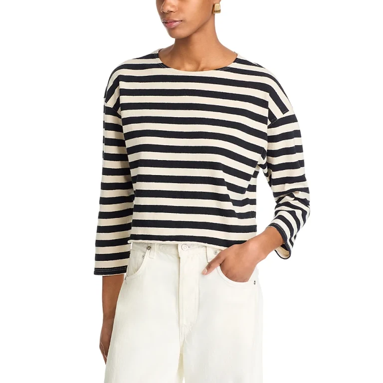 perfectwhitetee Taylor Striped Top
