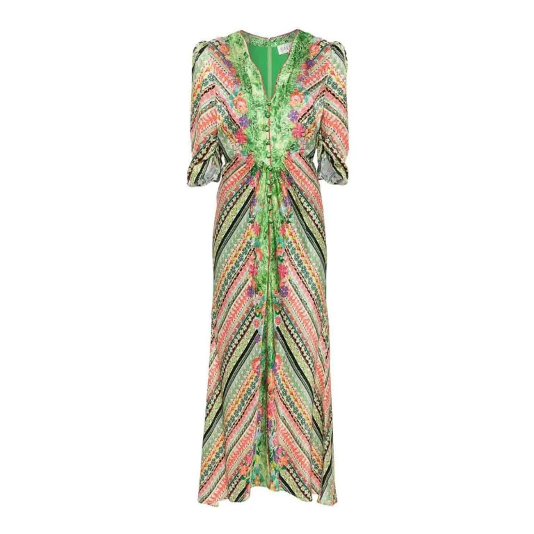 Saloni Robe Au Genou - Rose
