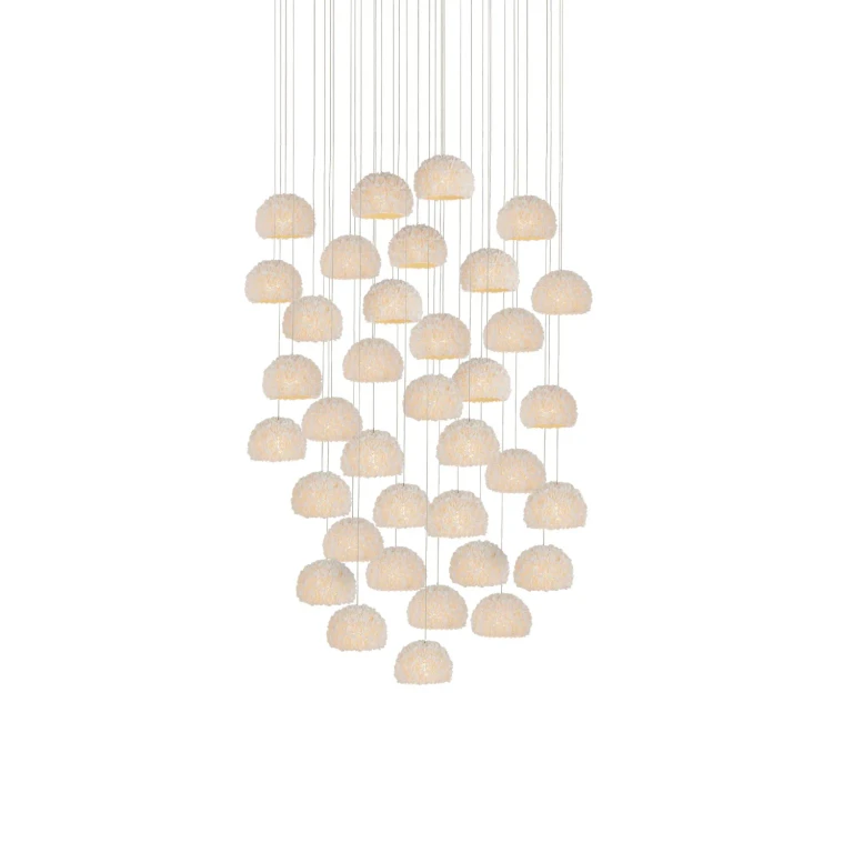 Natural 36 Light Pendant from the Virtu Collection