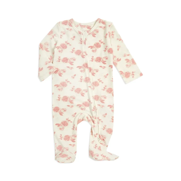 Aden and Anais Unisex Floral Print Footie - Baby