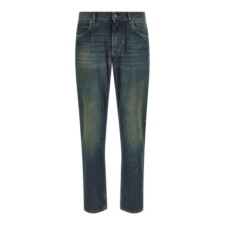 Regular denim jeans