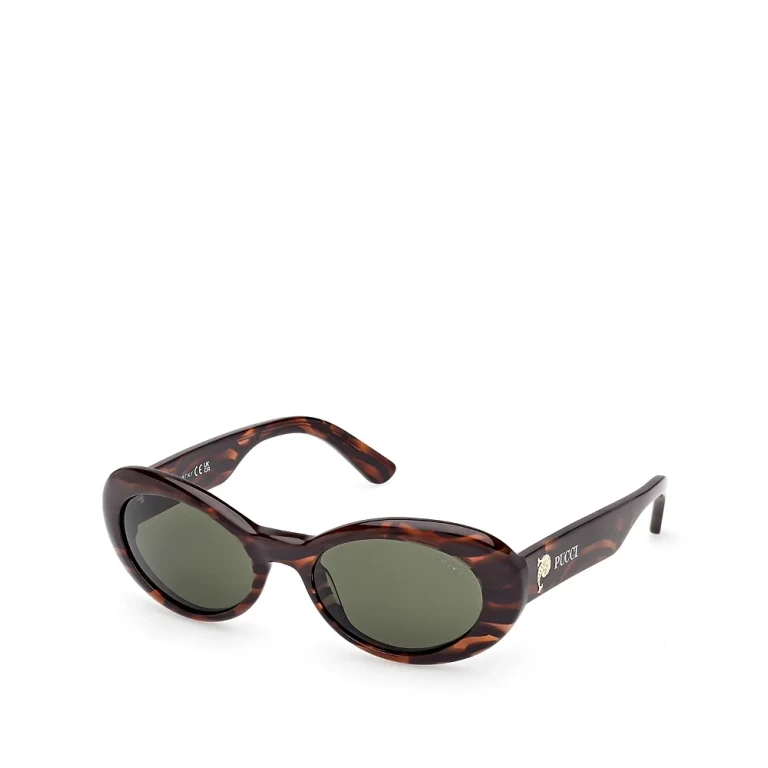Pucci Oval Sunglasses, 53mm