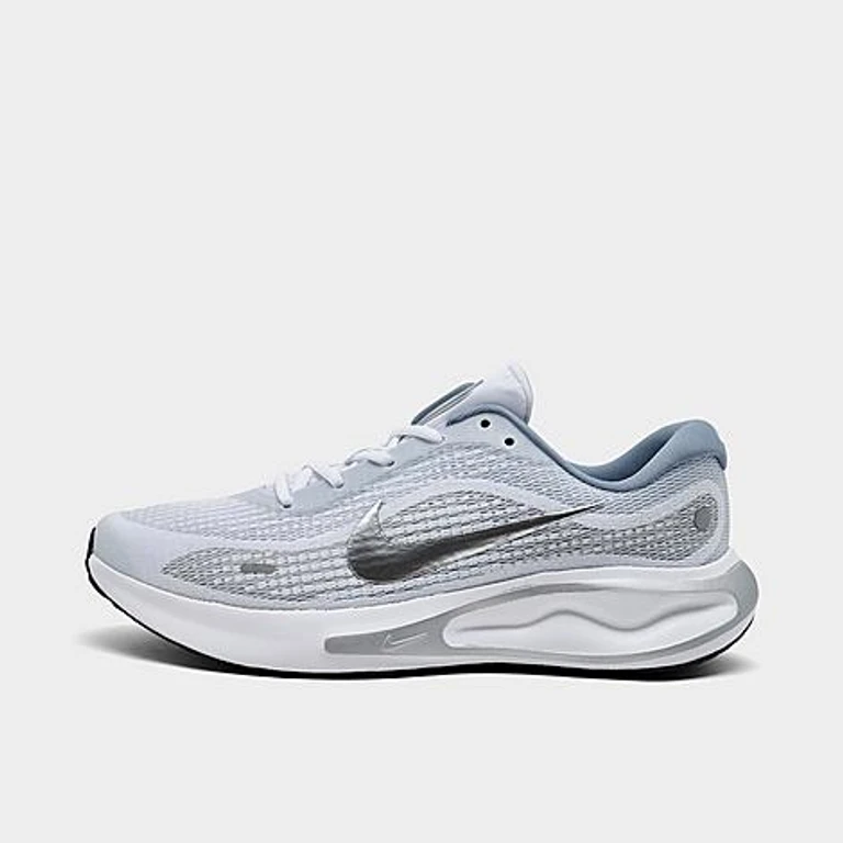 Nike Men's Journey Run Running Shoes in White/Black/Ashen Slate Size: 7.0