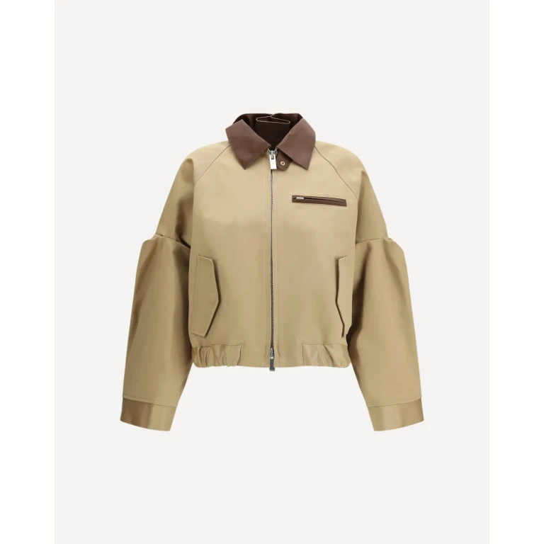 SACAI Cotton Jacket Female 2