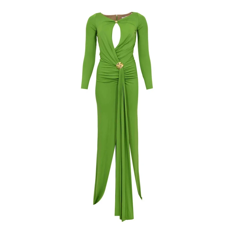 Elisabetta Franchi Robe De Soirée - Vert