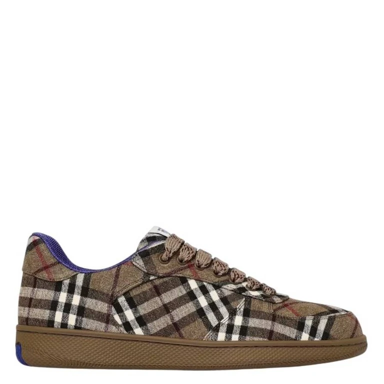 Burberry Check Terrace Low-Top Sneakers