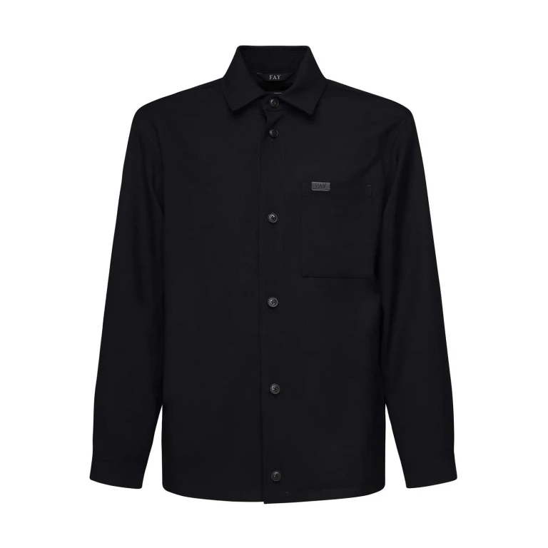 Fay Veste Casual - Bleu