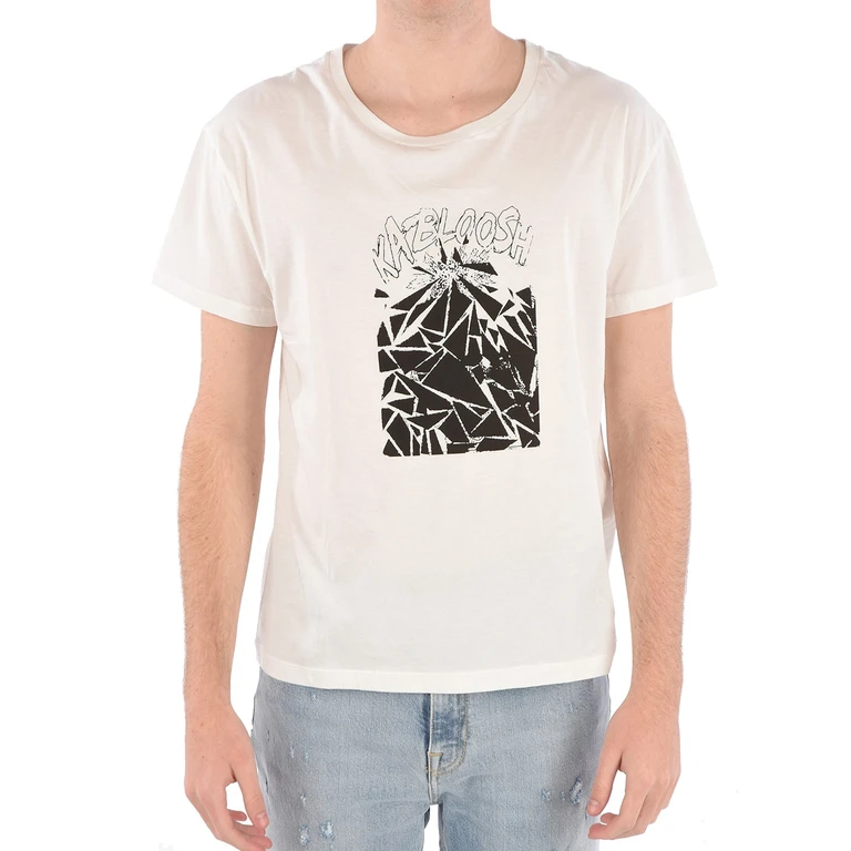 Celine Printed Cotton T-Shirt White - Men