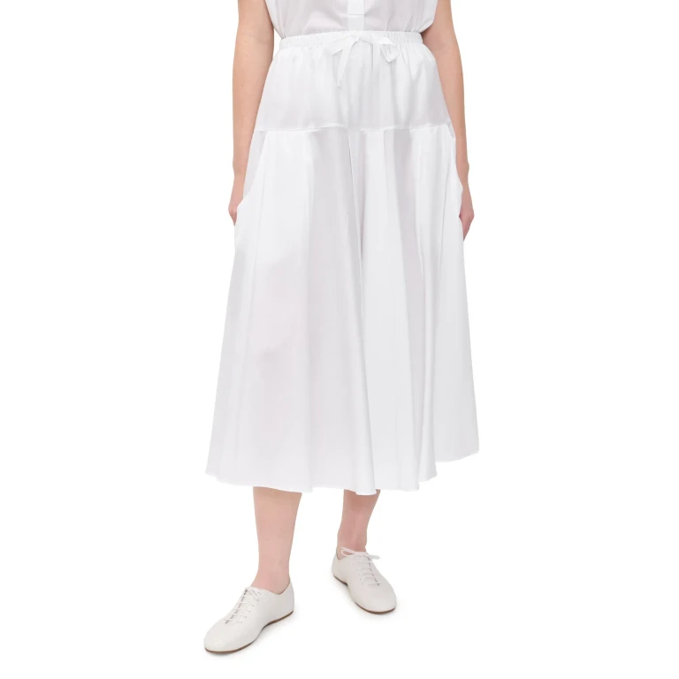 Jamie Haller The Italian Summer Skirt White XL