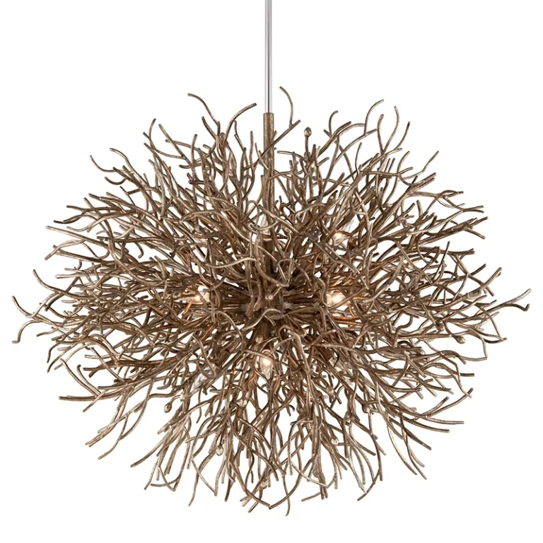 Distressed Bronze 12 Light Chandelier from the Sierra Collection