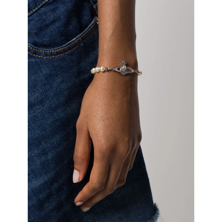 Vivienne Westwood Bijoux Platinum/crystal Pearl - Women