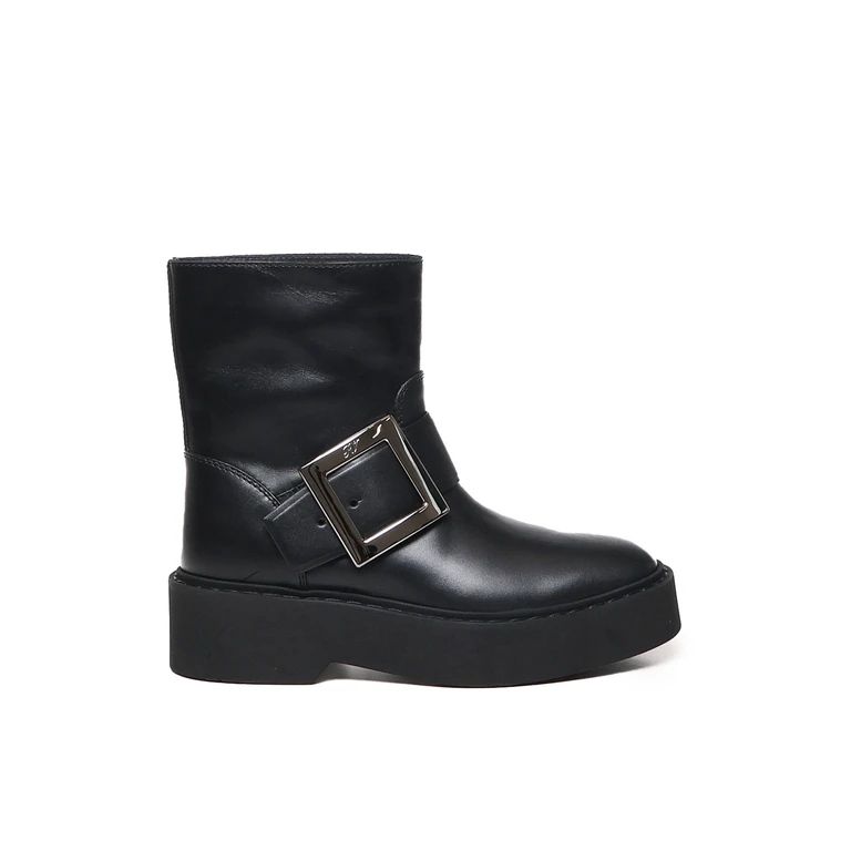 Roger Vivier Boots Black Calfskin - Women