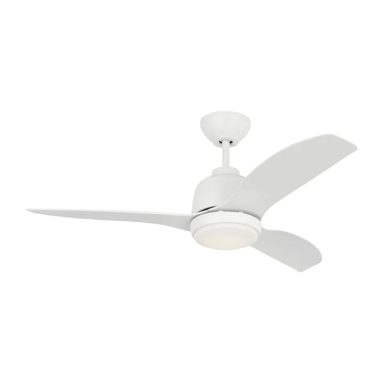 Matte White 44"Ceiling Fan from the Avila Collection