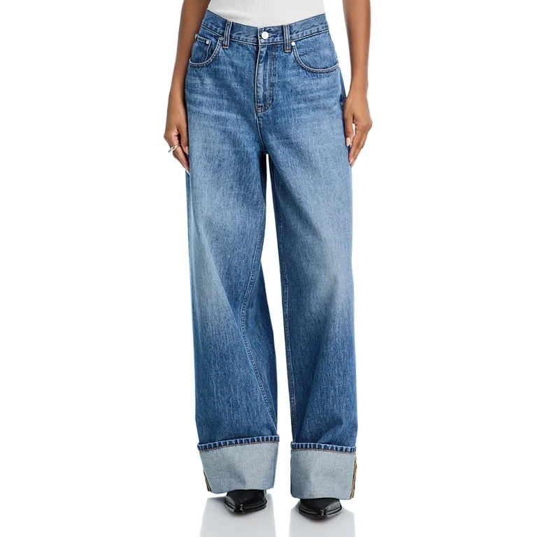 Helmut Lang Brooklyn Straight Jeans in Classic Blue