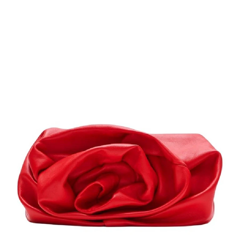 Burberry Nappa Leather Rose Clutch