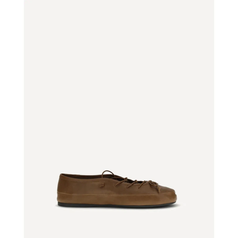 MIU MIU Leather Ballerinas Female 40