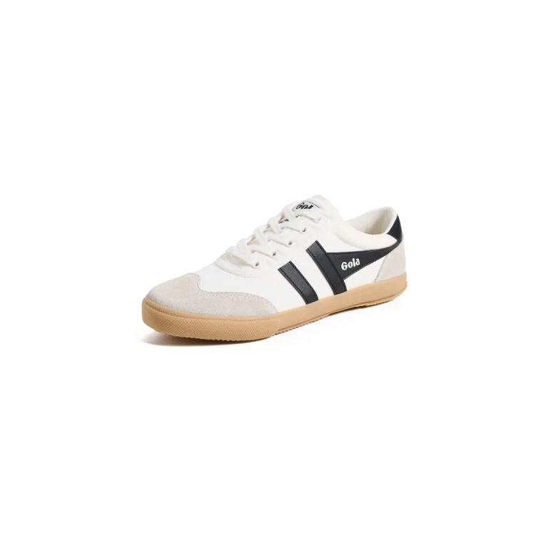Gola Badminton Sneakers Off White/Green/Gum 9