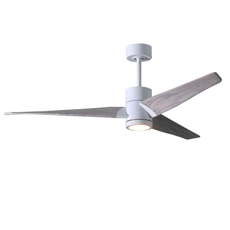 Matthews Super Janet 52" Indoor Ceiling Fan in Gloss White
