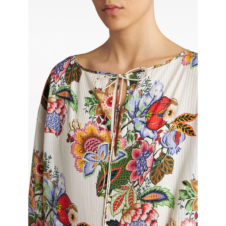 Etro Top White Cotton - Women