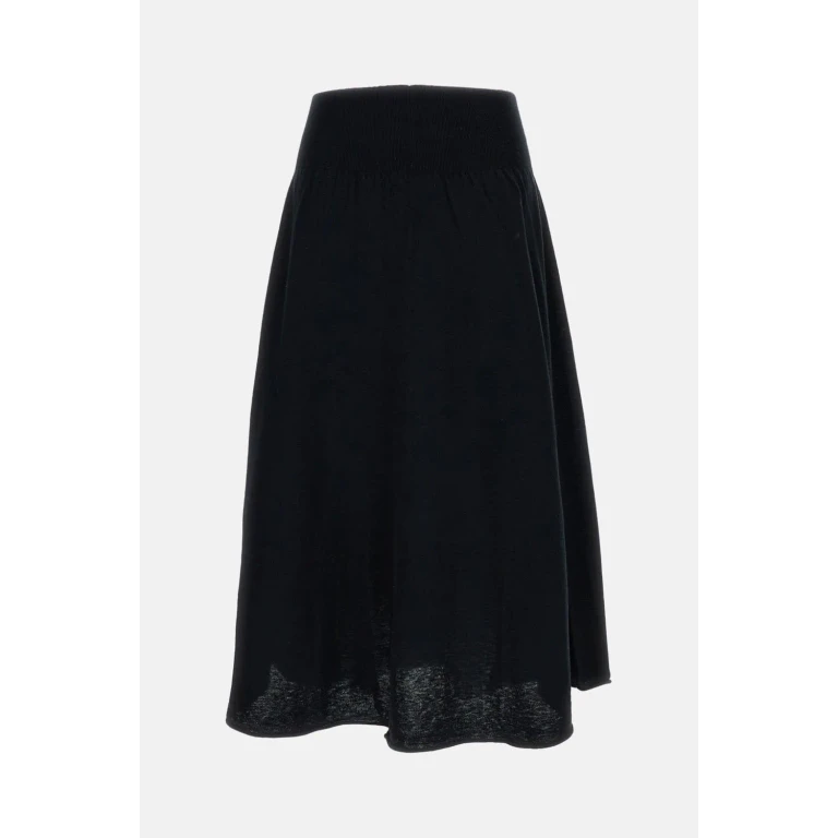 Skirt Woman color Black (47017418TU08RAVEN)